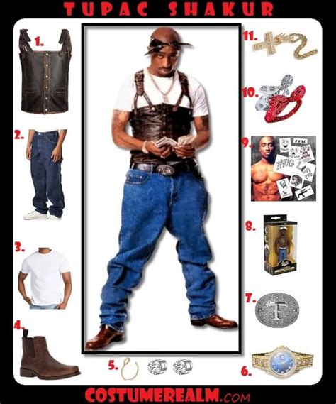 how to dress like Tupac